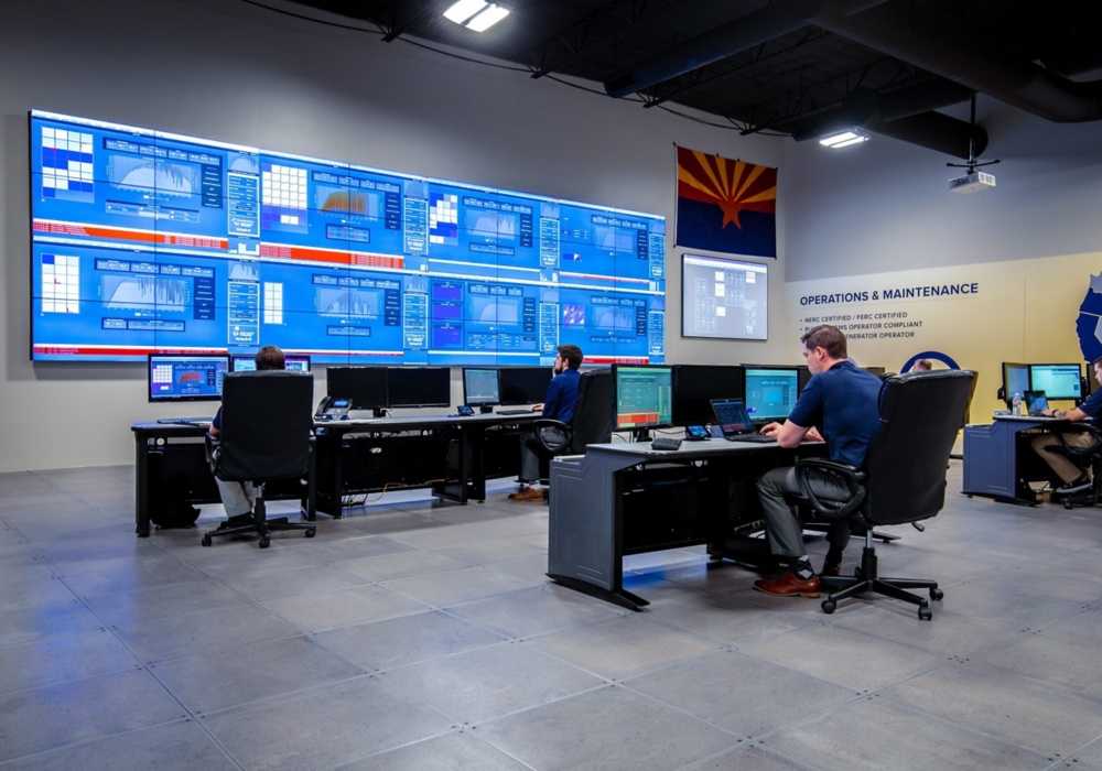 people in a room with computers