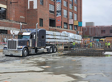 Beams Arrive for Georgia’s First Home-Grown Mass Timber Project at Atlanta’s Ponce City Market 
