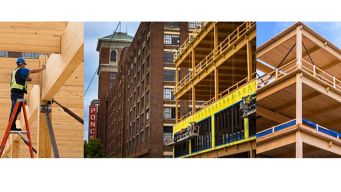 several buildings under construction