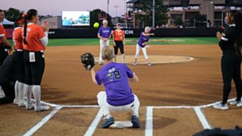 a group of people on a field
