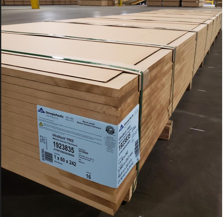 GP provided a full unit of 1-inch, 5-foot by 20-foot panels for the project. 