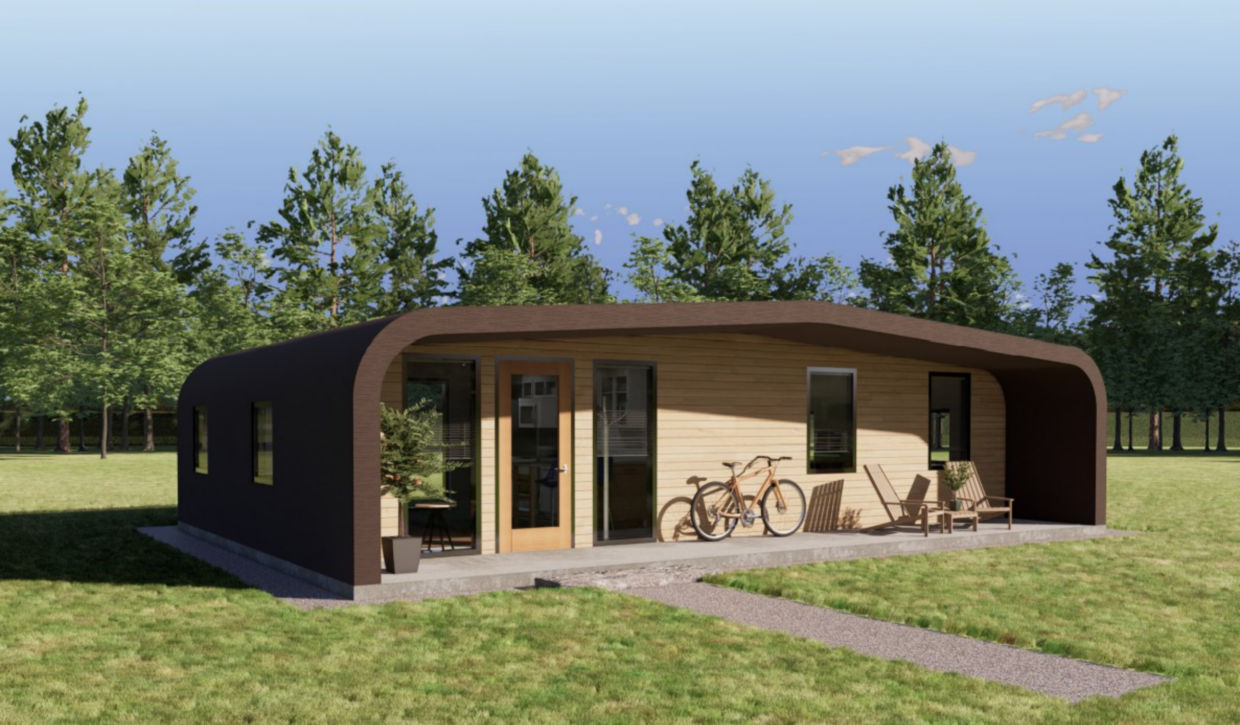 World’s first 3D bio-based home unveiled at the University of Maine.