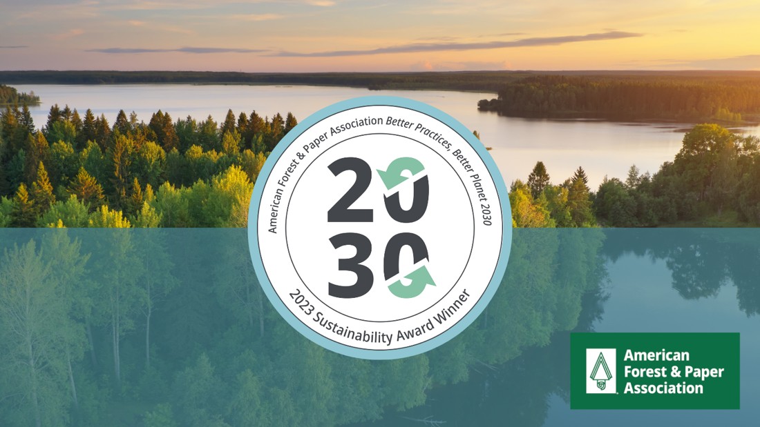 2023 AF&PA Leadership in Sustainability Award for Safety