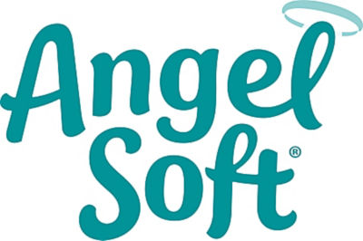 a blue text with a halo