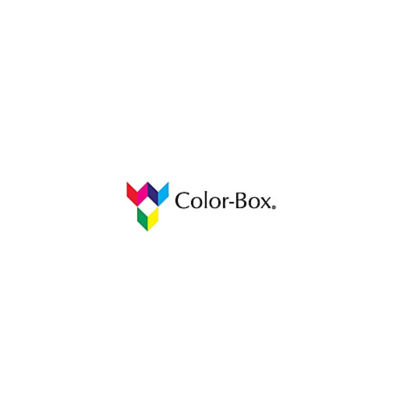 a logo with colorful squares