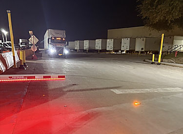 a truck on the road