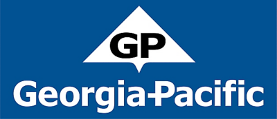 Georgia-Pacific Logo Black on White