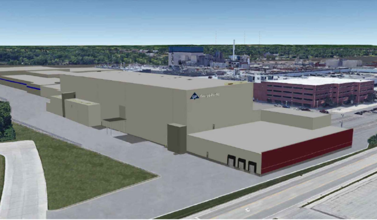 Rendering of Broadway mill expansion