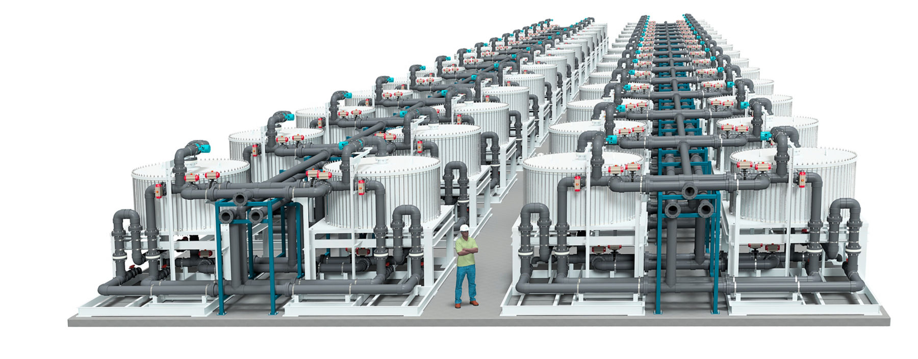 KES lithium bed rendering 