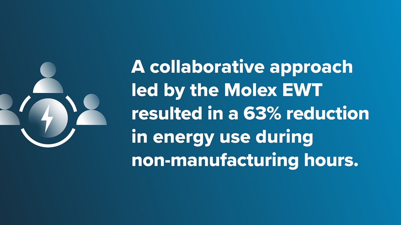 a blue background with white text