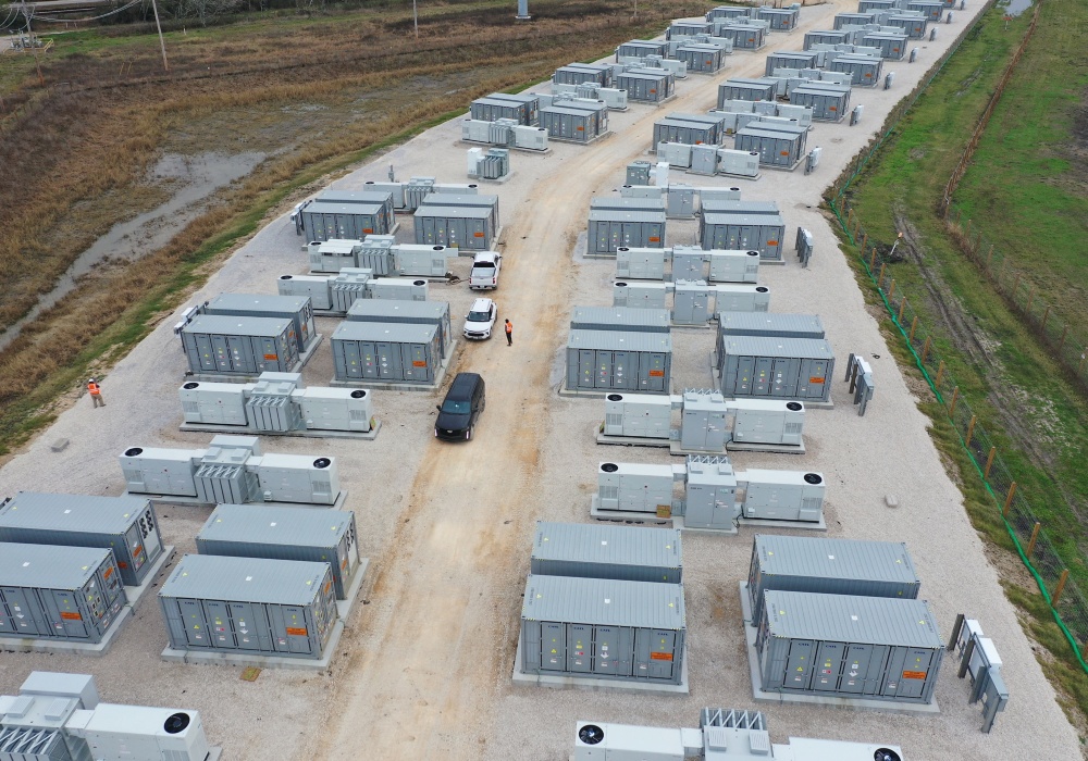a group of white containers