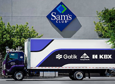 Self-Driving Trucks to Deliver Georgia-Pacific Consumer Products in Dallas area
