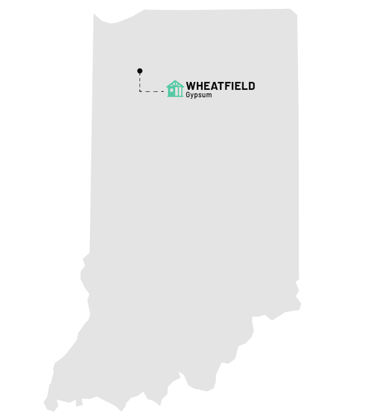a map of indiana state