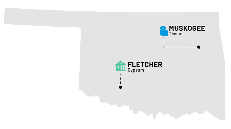 a map of the state of oklahoma