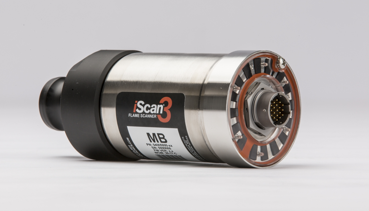 a close-up of a metal cylinder