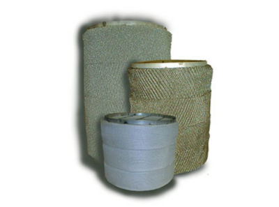 several rolls of fabric