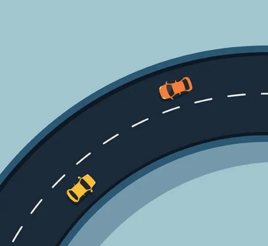 a road with cars on it