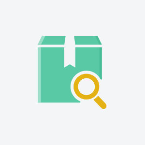 a green box with a yellow magnifying glass